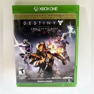 3/$30 | XBOX ONE | "Destiny: The Taken King" Legendary Edition Game CD UNTESTED